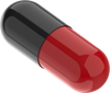 Size 00 Joined Two-Toned Gelatin Capsules