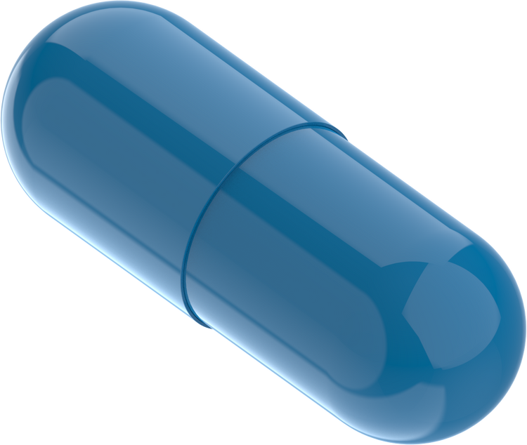 Size 4 Joined Solid Gelatin Capsules