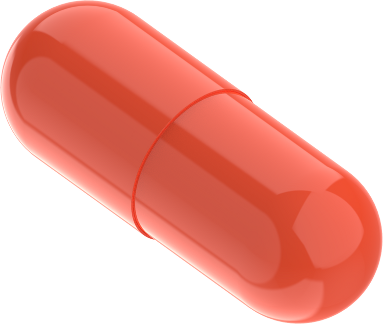 Size 0 Joined Solid Gelatin Capsules