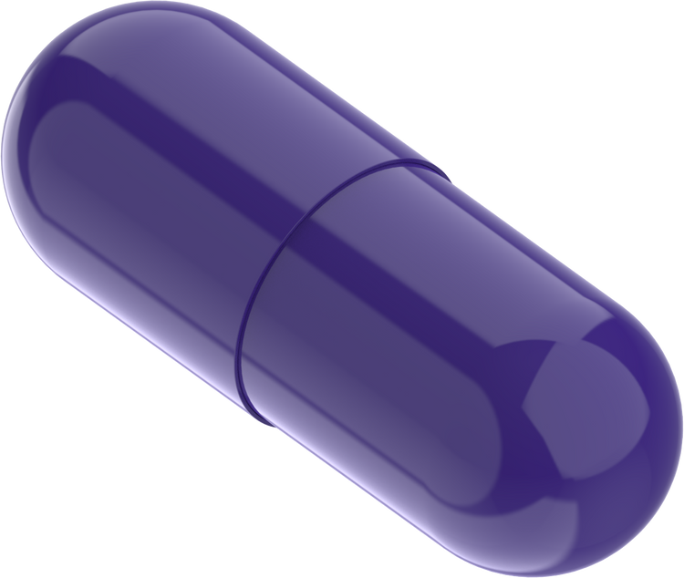 Size 0 Joined Solid Gelatin Capsules