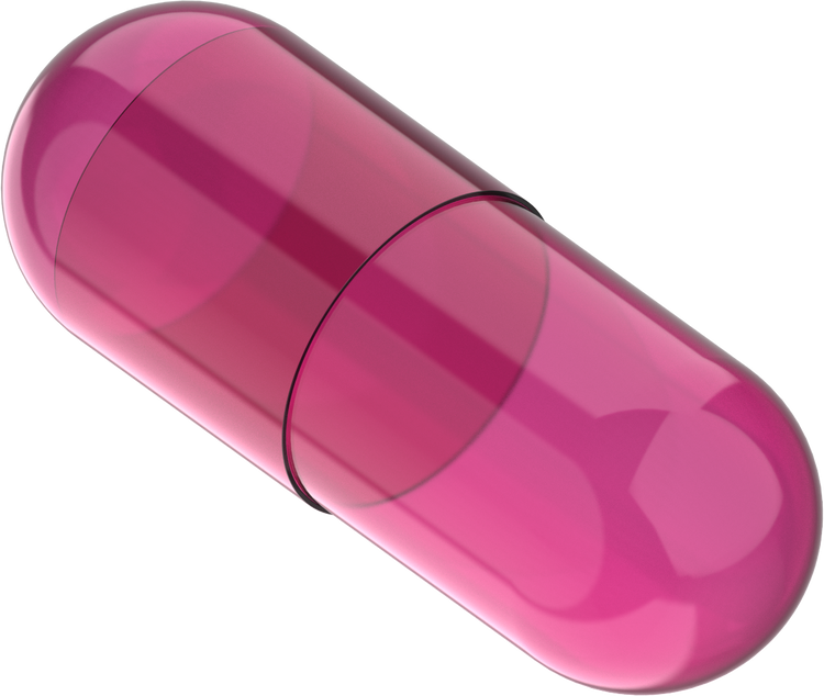 Size 0 Joined Solid Gelatin Capsules