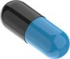 Size 0 Joined Two-Toned Gelatin Capsules