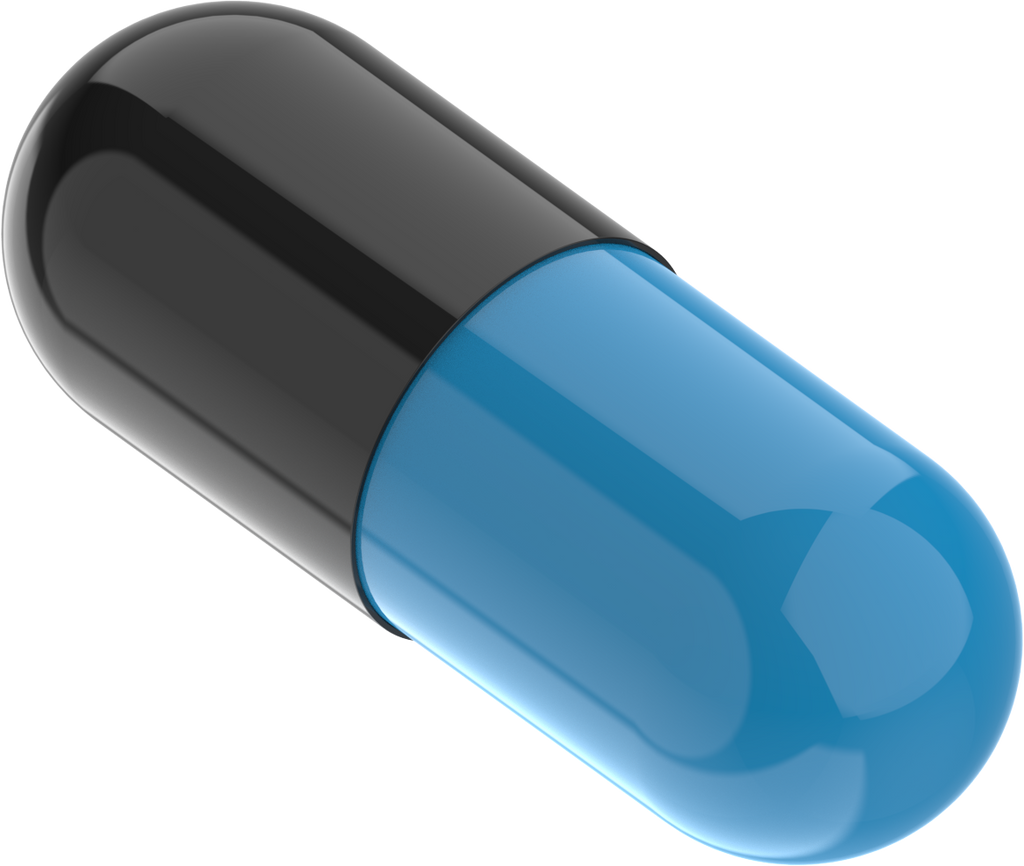 Size 0 Joined Two-Toned Gelatin Capsules