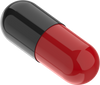 Size 0 Joined Two-Toned Gelatin Capsules