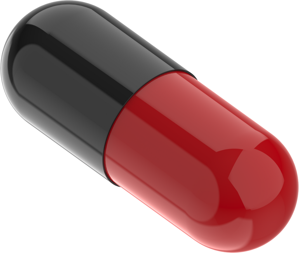 Size 00 Joined Two-Toned Gelatin Capsules