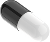 Size 00 Joined Two-Toned Gelatin Capsules