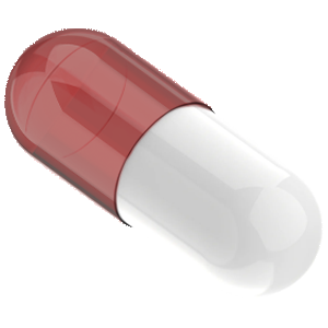 Size 0 Separated Two-Toned Gelatin Capsules