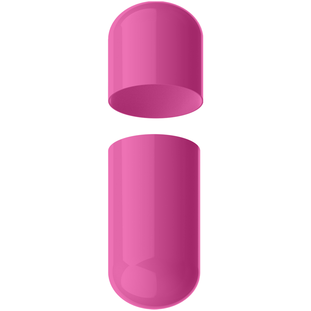 Size 5 Separated Solid Gelatin Capsules