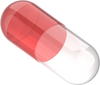 Size 00 Joined Two-Toned Gelatin Capsules