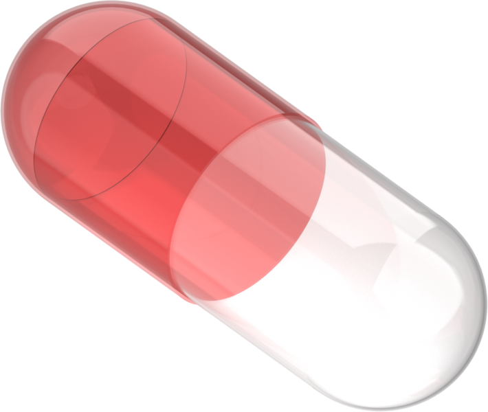 Size 00 Joined Two-Toned Gelatin Capsules