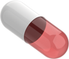 Size 0 Joined Two-Toned Gelatin Capsules