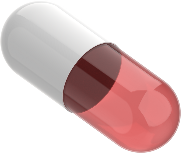 Size 0 Joined Two-Toned Gelatin Capsules